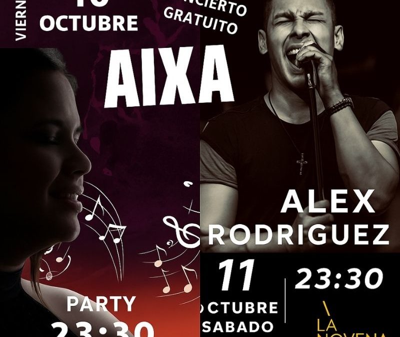 🥂 Fin de semana de conciertos en La Novena Fun Dining 🎶