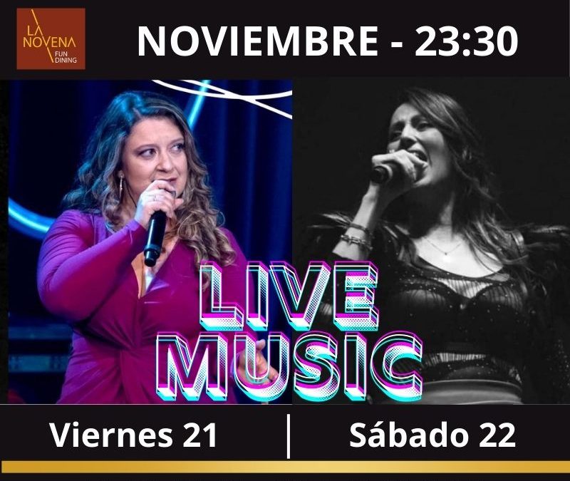 Fin de semana de música en directo en La Novena Fun Dining