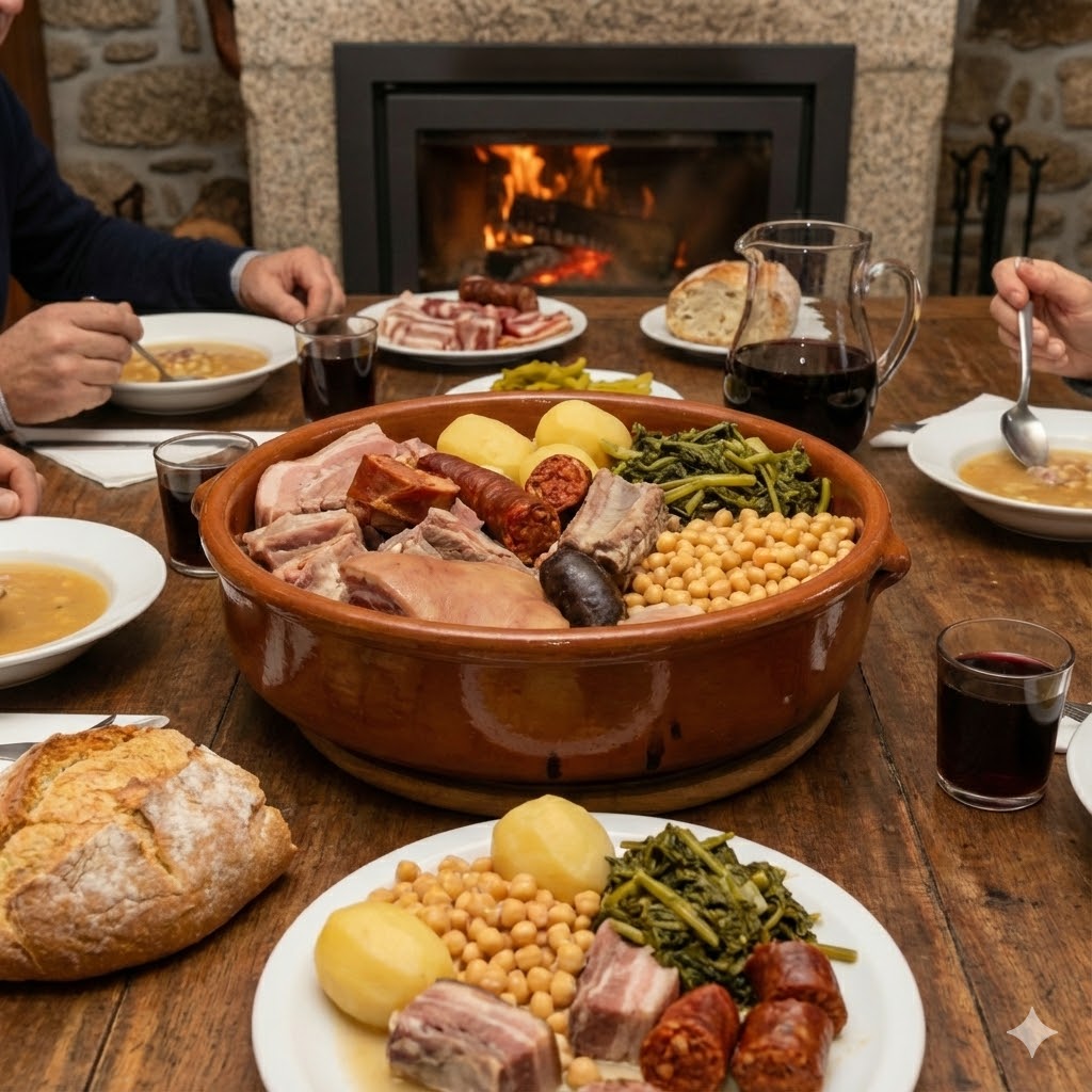 Menú especial de cocido todos los domingos en La Novena Fun Dining