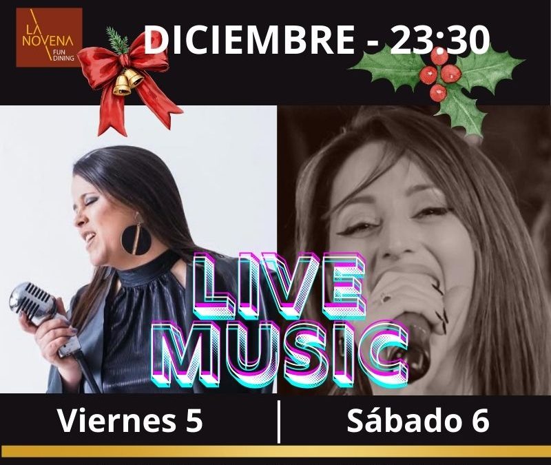 🎤 Este fin de semana en La Novena: Aixa y Nunzia en directo