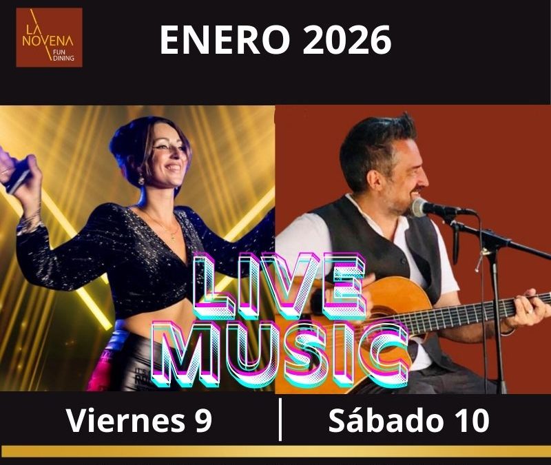 Este fin de semana, música en directo en La Novena Fun Dining: Nunzia y Salva