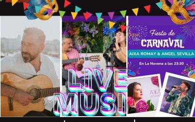 Fin de semana grande en La Novena: Música en directo y Fiesta de Carnaval