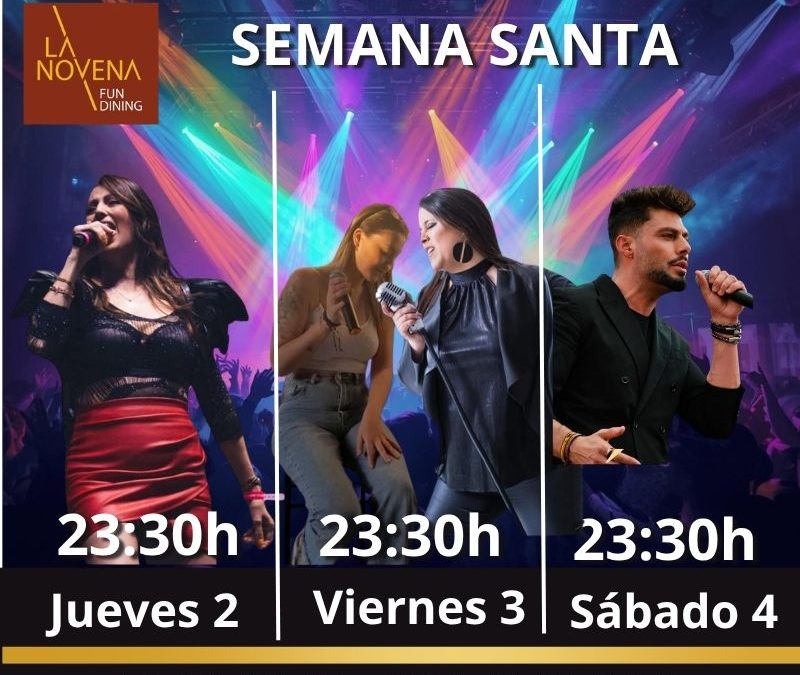 Música en directo en La Novena: arranca abril con Nunzia, Aixa Romay, Patri Santiso y Ángel