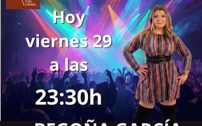 Begoña García pone la banda sonora a la noche del viernes en La Novena