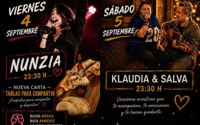 Un fin de semana para disfrutar: música en directo y nueva carta en La Novena